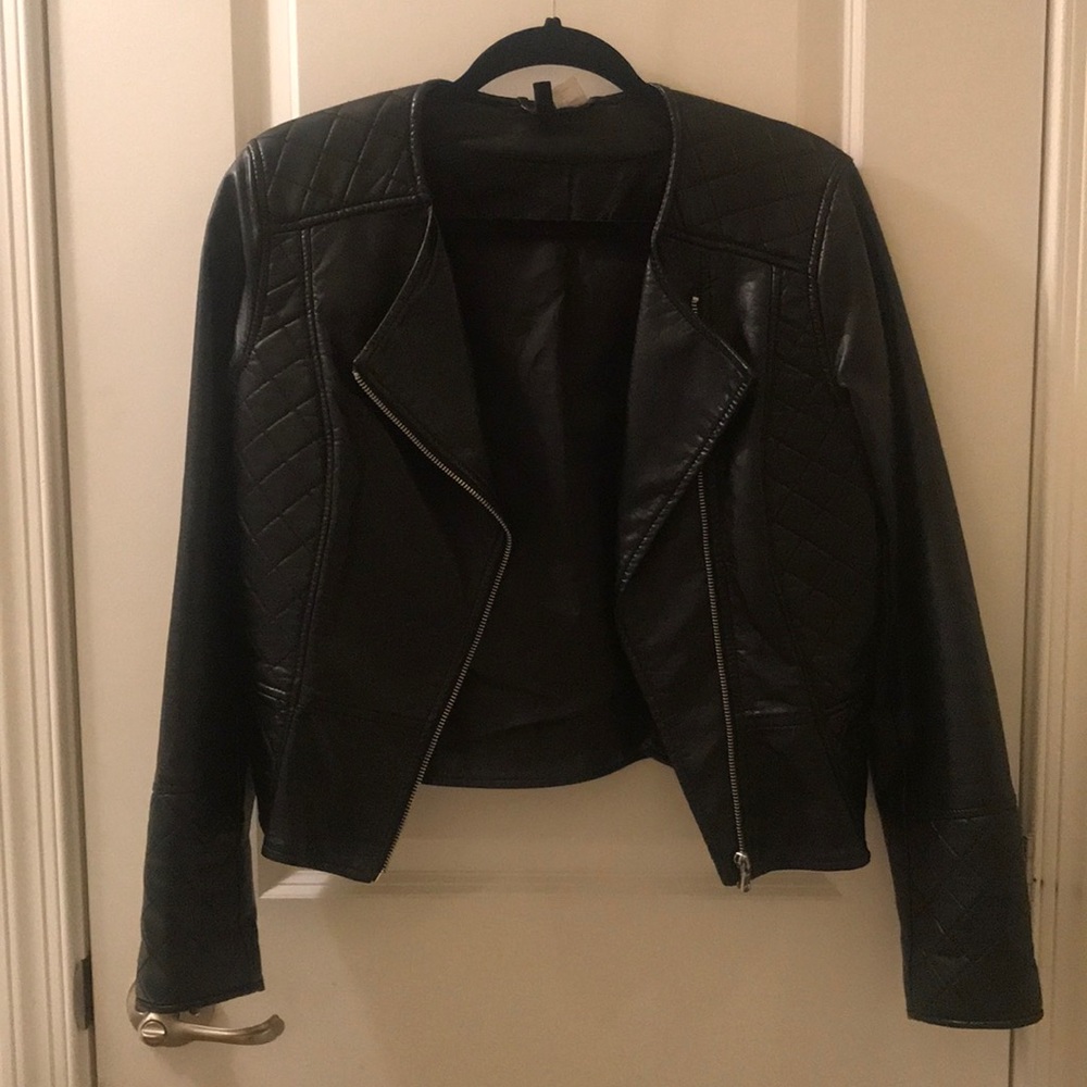H&M Faux Leather Jacket